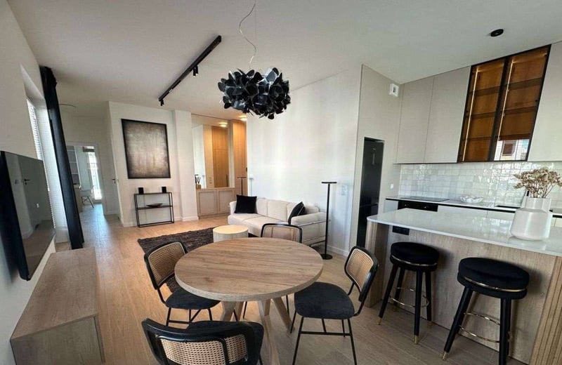 Аренда современной 3-комнатной квартиры, 70 м², район Мокотув, Варшава, Польша